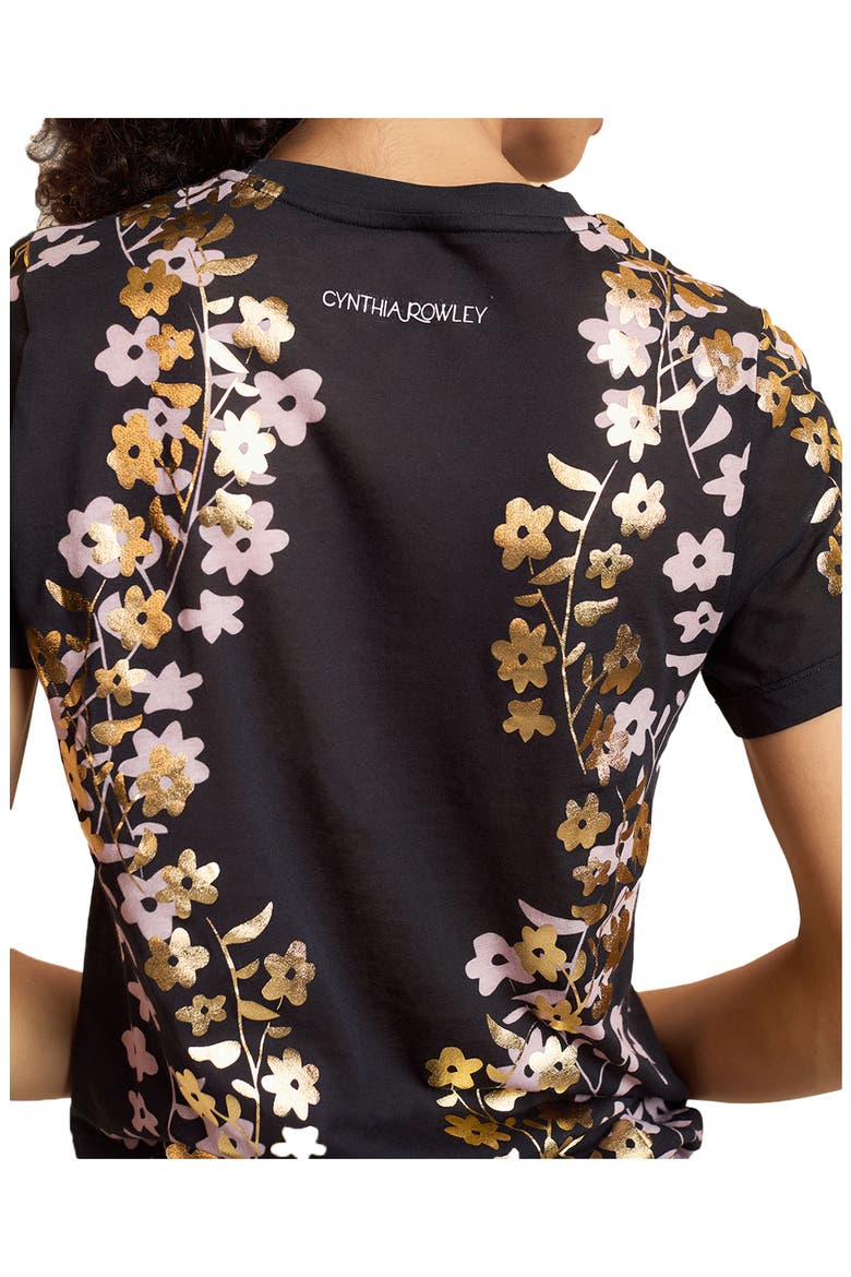 Foil Printed Tee, Alternate, color, Multi