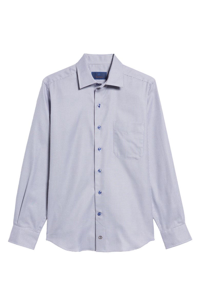 David Donahue Print Sport Shirt, Alternate, color, 