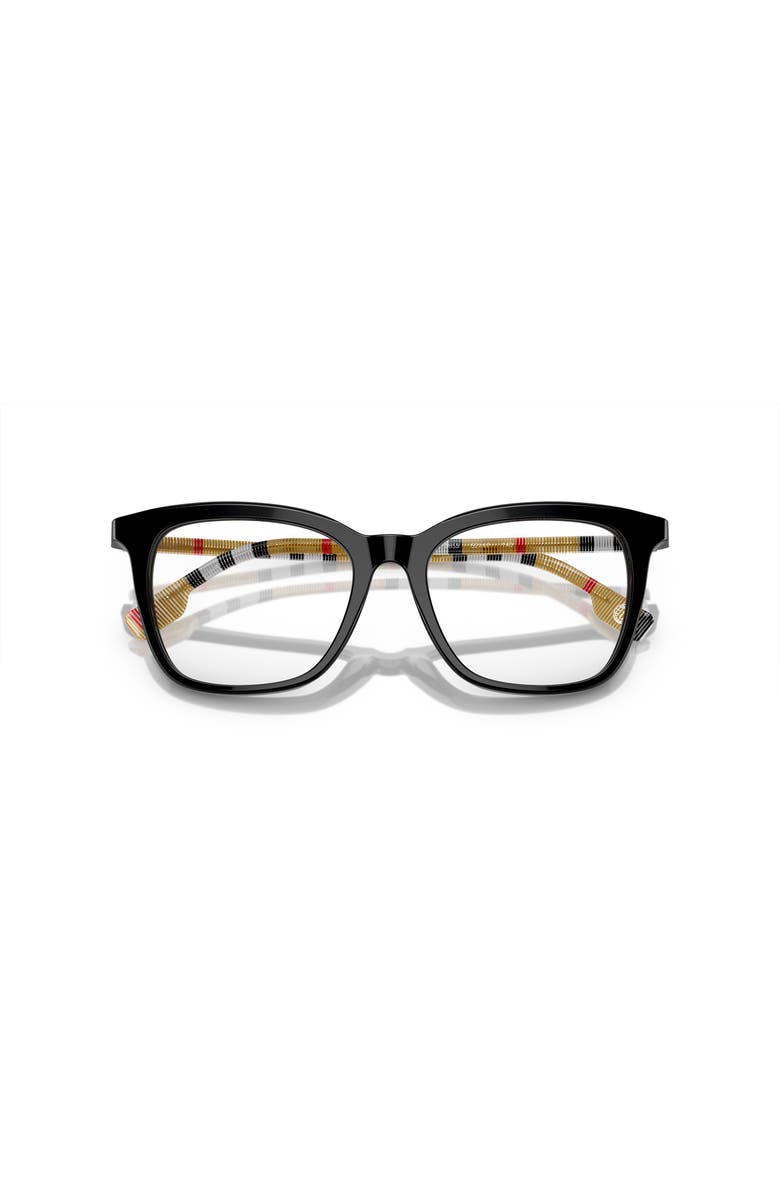 Burberry 52mm Square optical glasses, Alternate, color, Black