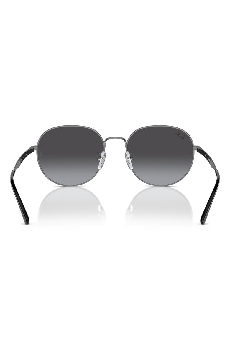 Ray-Ban 57mm Phantos Round Sunglasses, Alternate, color, Gunmetal
