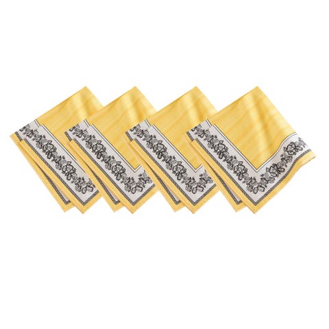 Audun Water Resistant Napkins Set Of 4 Multicolor - 21"w X 21"l