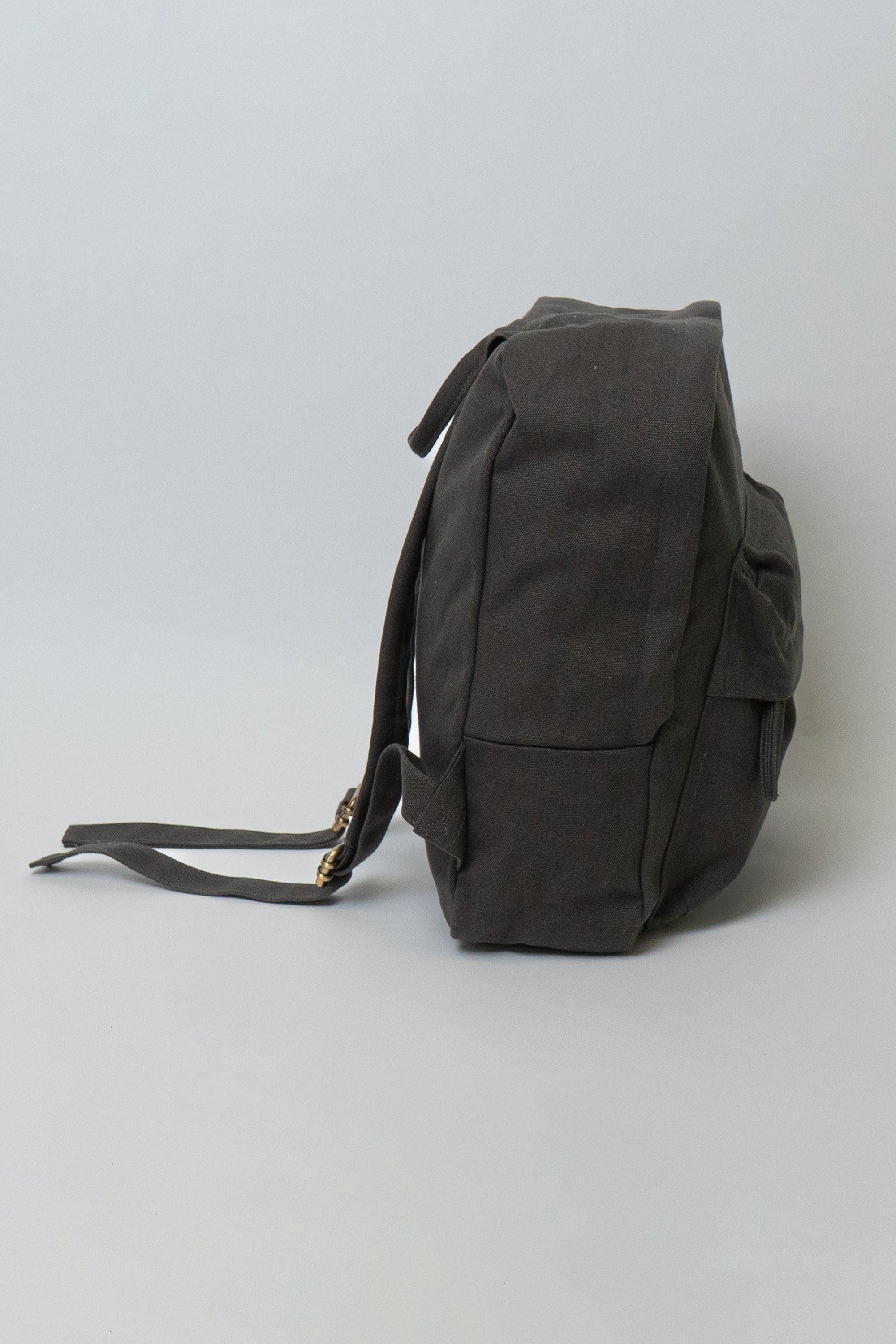 Organic Cotton Mini Backpack, Alternate, color, Charcoal Grey