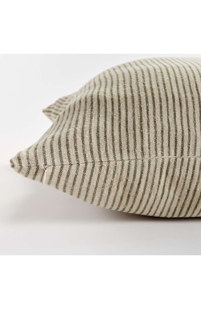Napa Home & Garden Otis Pinstripe Pillow 24", Alternate, color, Beige