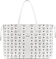 MCM Large Reversible Liz Shopper in Visetos