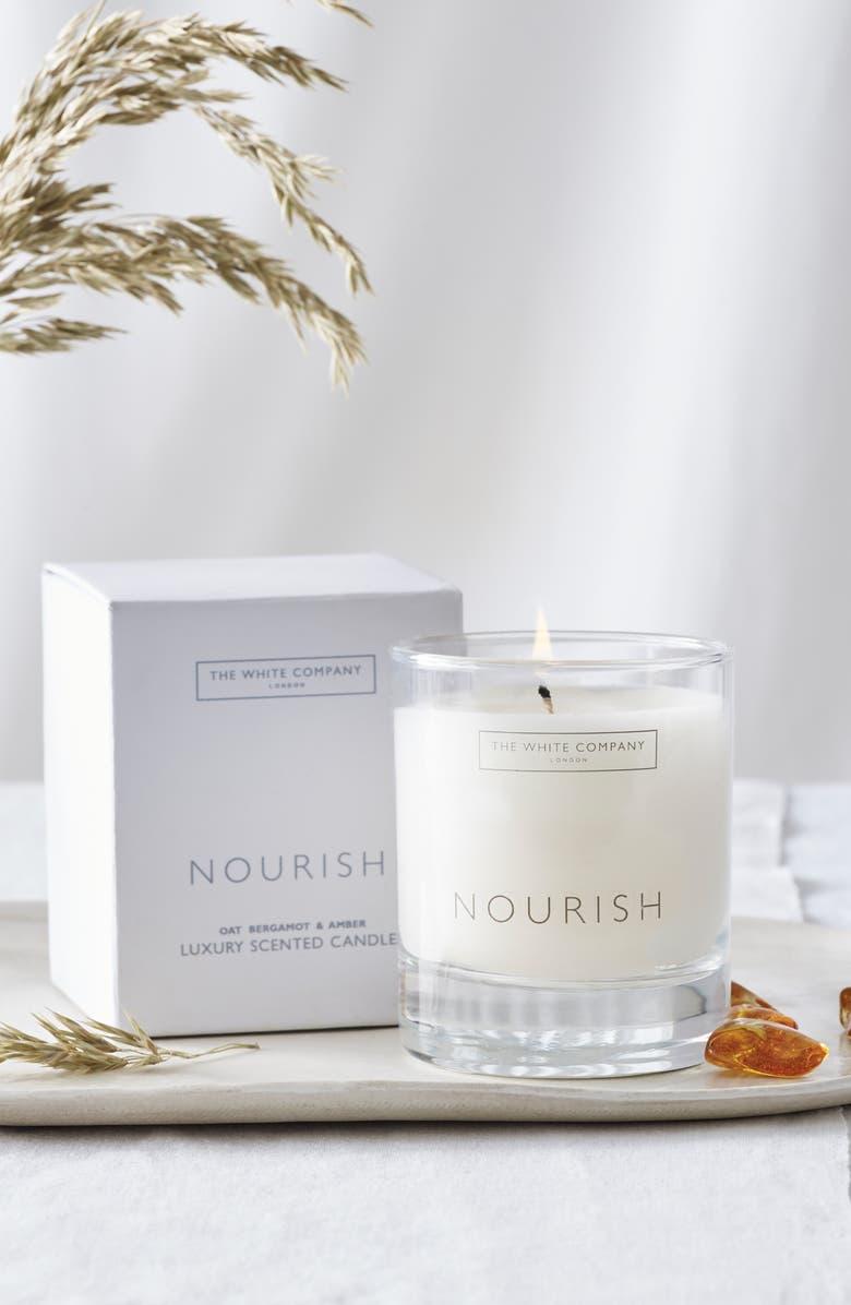 The White Company Spa Nourish Candle, Alternate, color, 