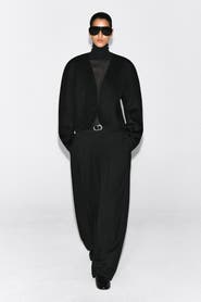 COS Cropped Double-faced Wool-blend Blazer
