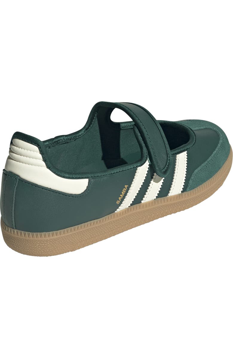 adidas Samba Jane Sneaker, Alternate, color, Green/ Gum/ Cream White