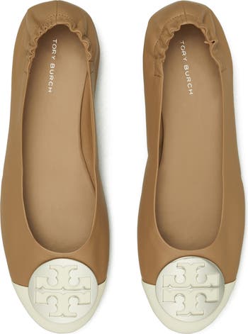 Tory Burch Claire Cap Toe Ballet Flat (Women) | Nordstrom