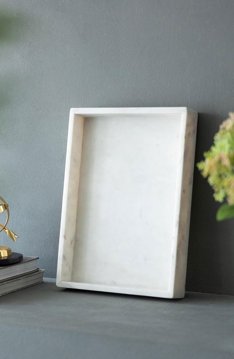 A & B Home Marble Tray, Alternate, color, 