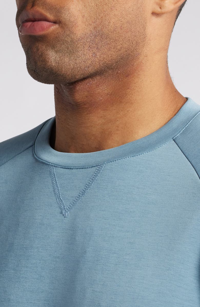 Scott Barber V-Stitch Performance Crewneck Sweatshirt, Alternate, color, 