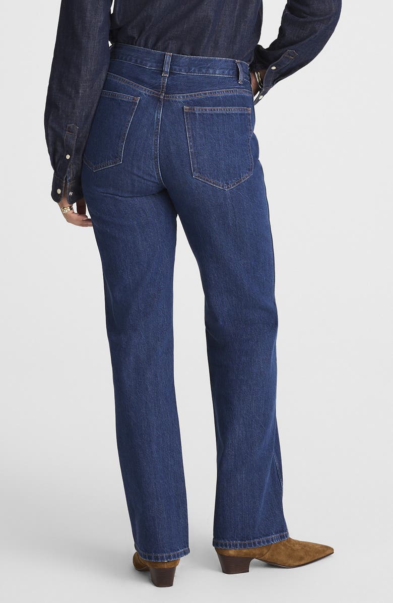 Madewell The Cleo Straight Jeans, Alternate, color, Plumville Wash