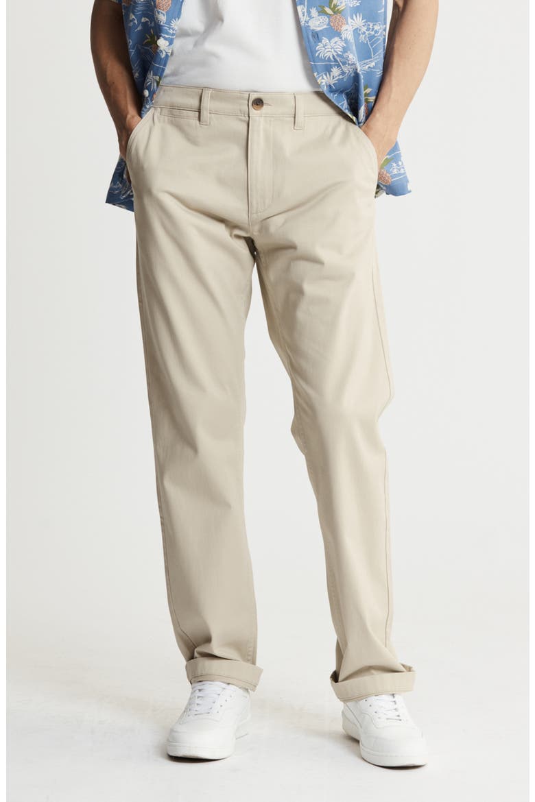 Classic Straight Leg Pants, Main, color, STONE