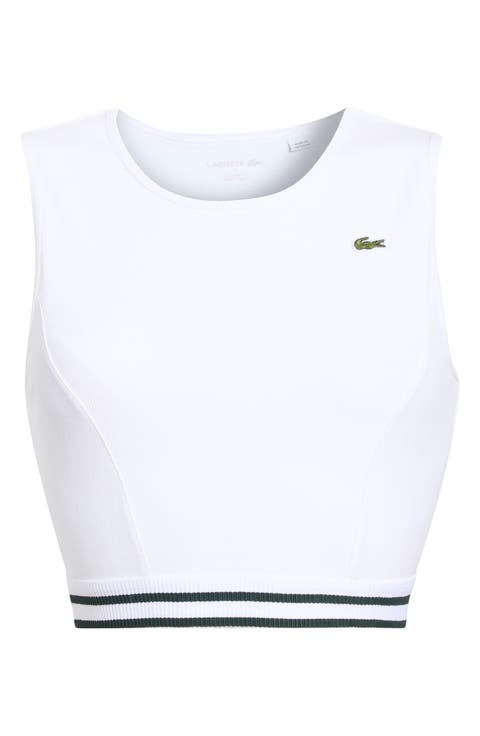 Ribbed Cotton Blend Tank