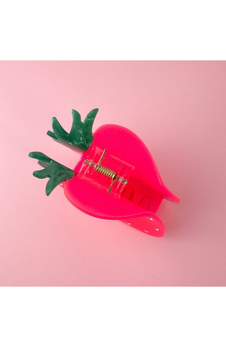 Centinelle Neon Strawberry Hair Claw, Alternate, color, 