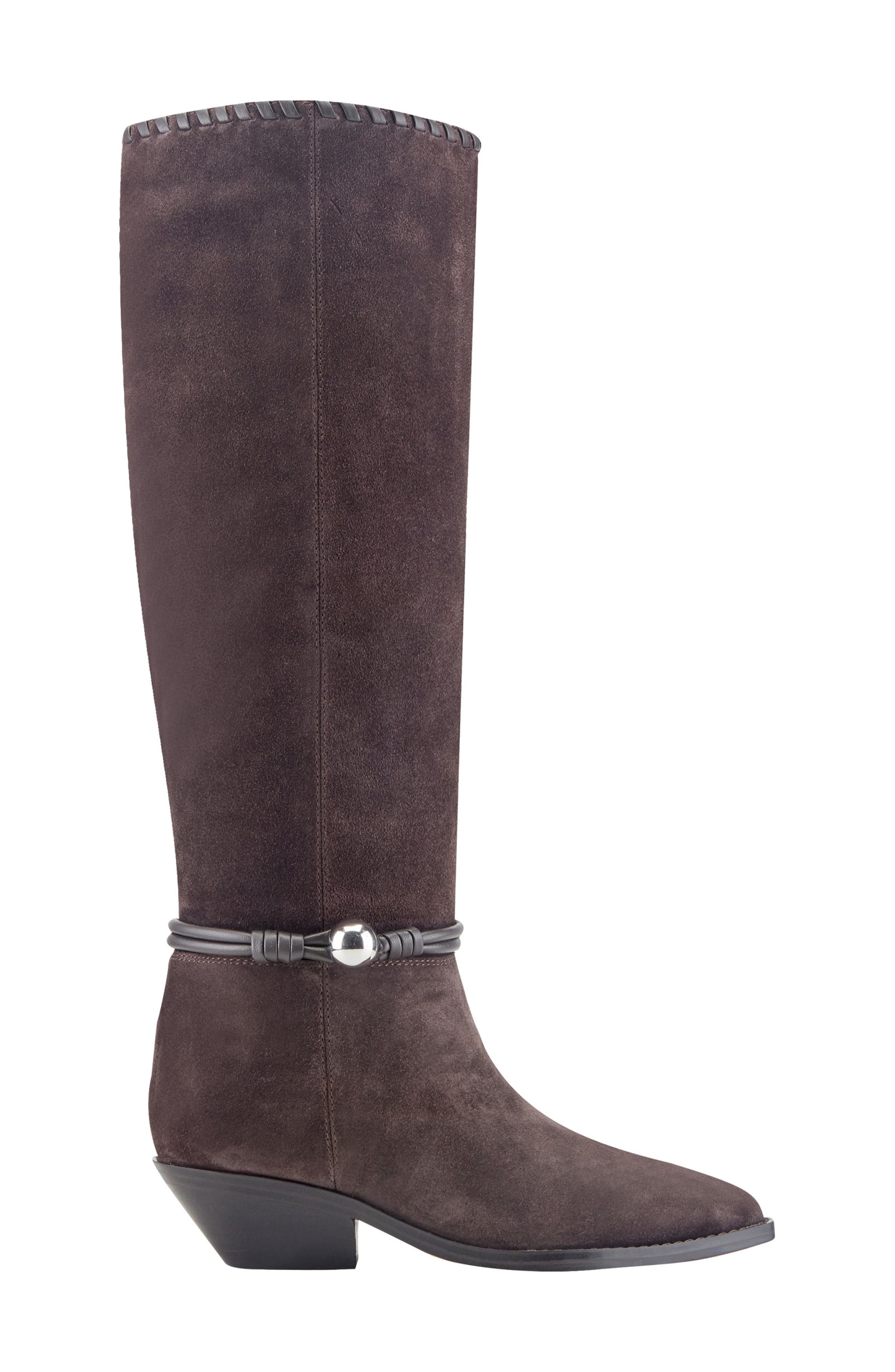 Ainsley Knee High Boot, Alternate, color, DARK BROWN 200