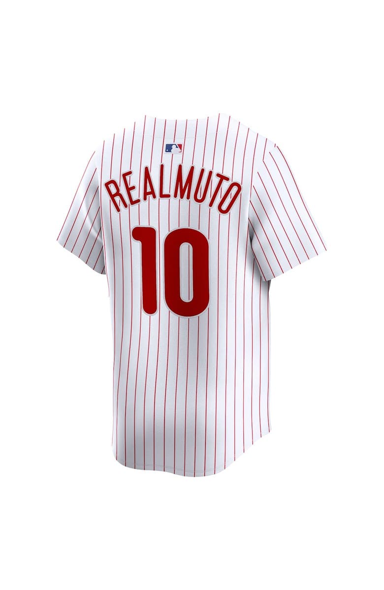 Nike Men's Nike J.T. Realmuto White Philadelphia Phillies Home Limited Player Jersey, Alternate, color, White