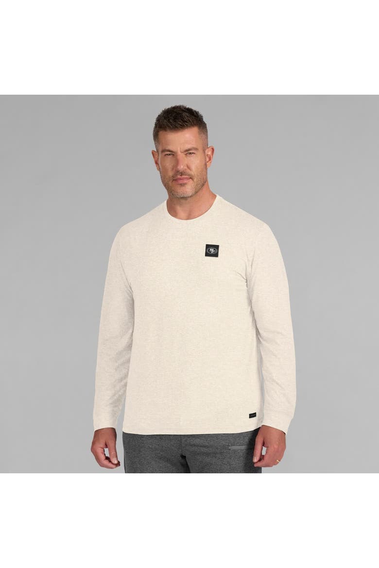 Men's J. Palmer Cream San Francisco 49ers Four Down Long Sleeve T-Shirt, Alternate, color, Cream