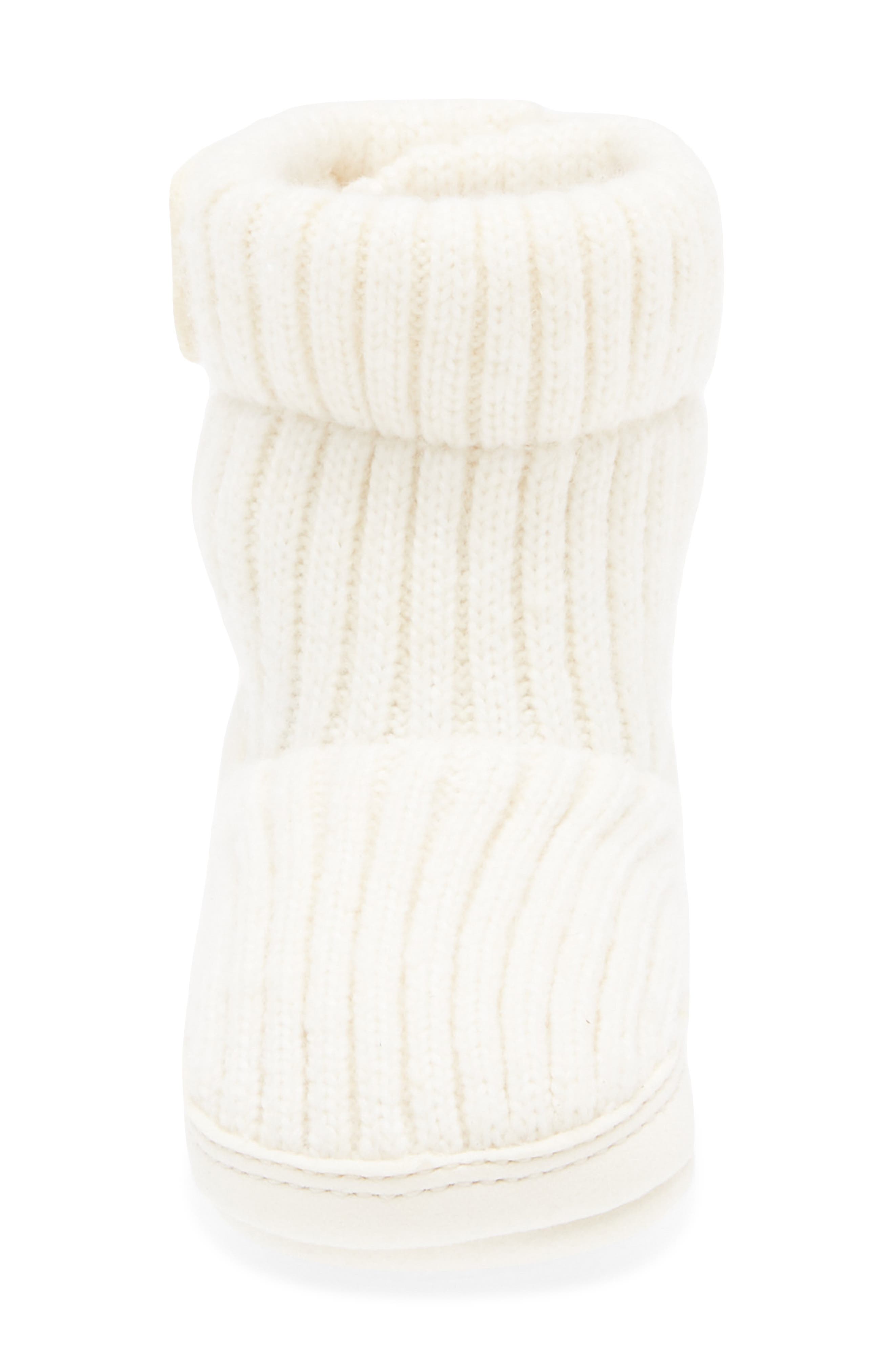 Skylar Water Resistant Knit Boot, Alternate, color, CREAM