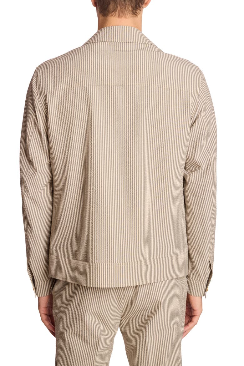 Milo Seersucker Jacket, Alternate, color, GREY TAN CREAM SEERSUCKER