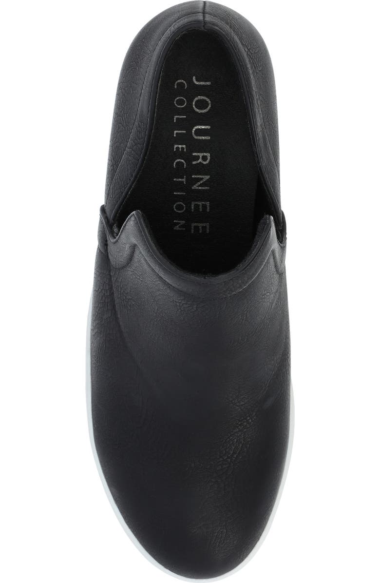 Journee Collection Cardi Wedge Platform Sneaker - Wide Width, Alternate, color,