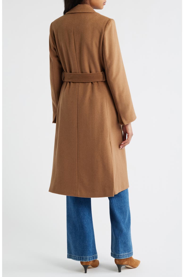 Longline Wrap Coat, Alternate, color, VICUNA