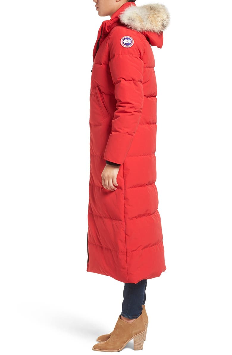 Canada Goose Mystique Down Parka with Genuine Coyote Fur Trim, Alternate, color, 