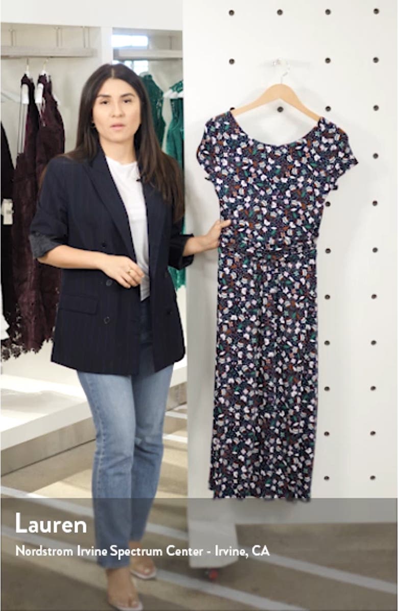 Alda Jersey Midi Dress, sales video thumbnail