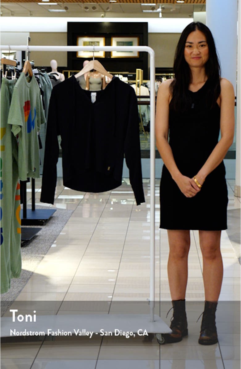 Serene Stretch Nylon Hoodie, sales video thumbnail