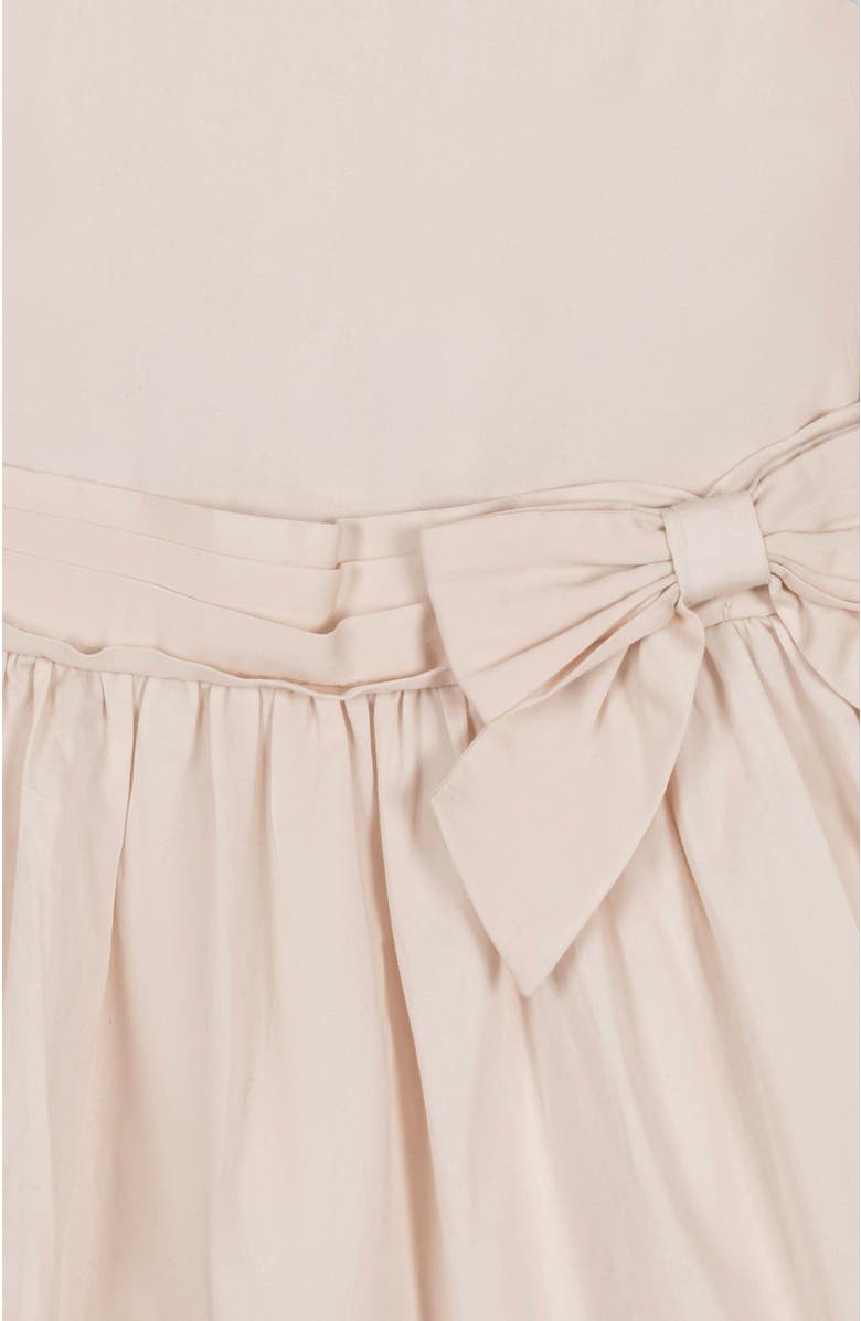 Hope & Henry Baby Girls' Organic Tiered Sateen Party Dress, Infant, Alternate, color, 