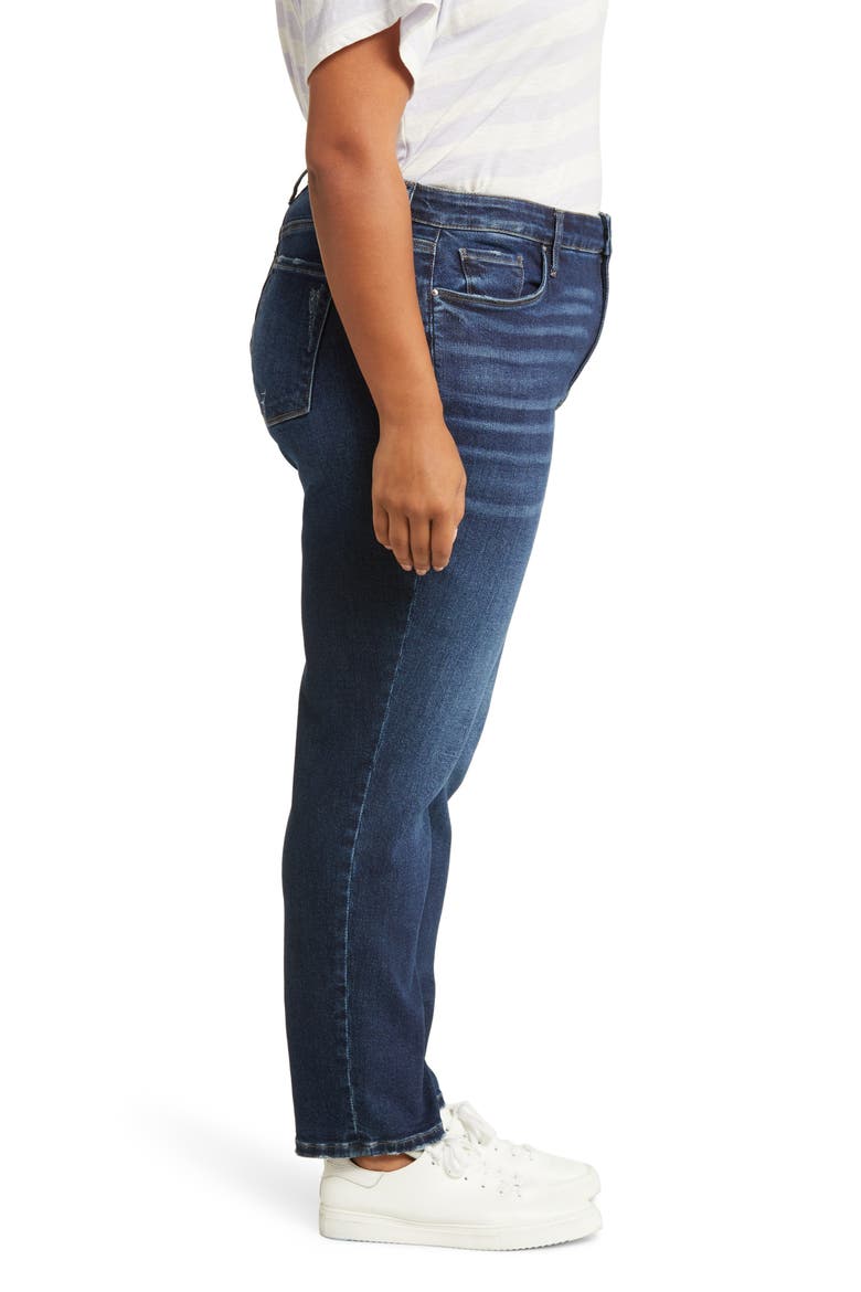 Reese Fab Ab High Waist Ankle Slim Straight Leg Jeans, Alternate, color, ENCHANTMENT W/D