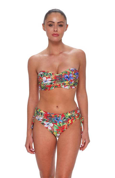 Loretta Bandeau Bikini Swimsuit Top - D Cup