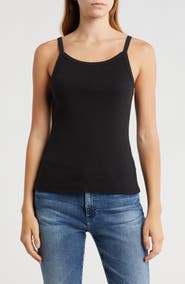 James Perse Cotton Rib Cami Tank