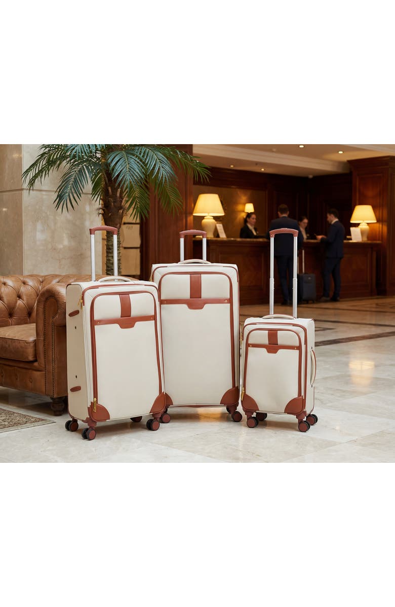 Lucky Brand Mason 3-Piece Luggage Set, Alternate, color, Khaki