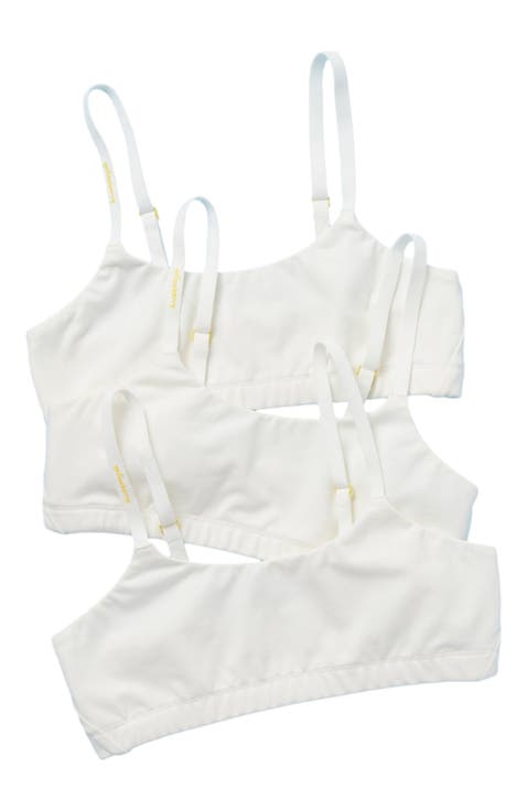 Pipit Pima Cotton Bra 3PK