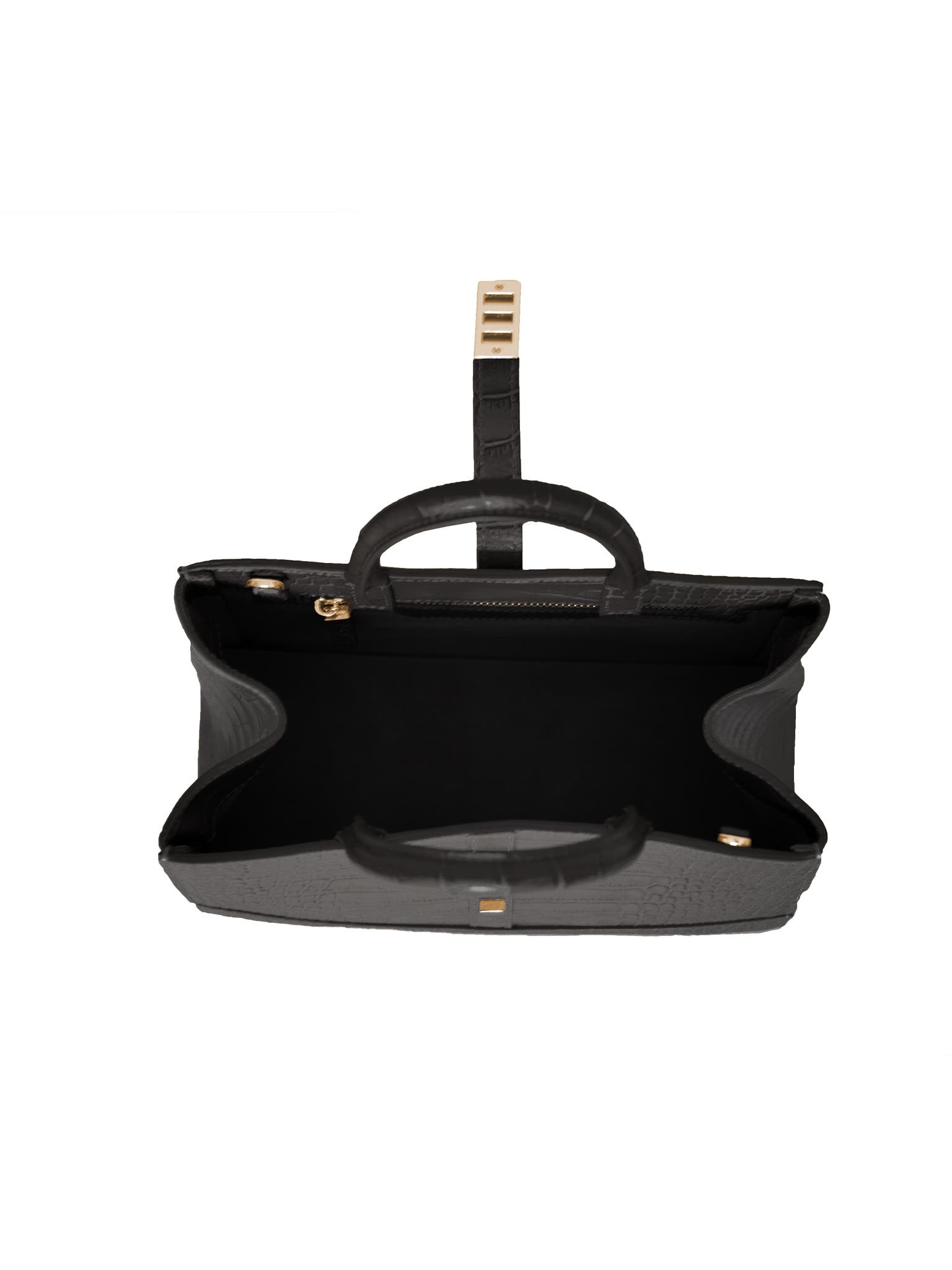 Teddy Blake Lola Croco 10", Alternate, color, Black