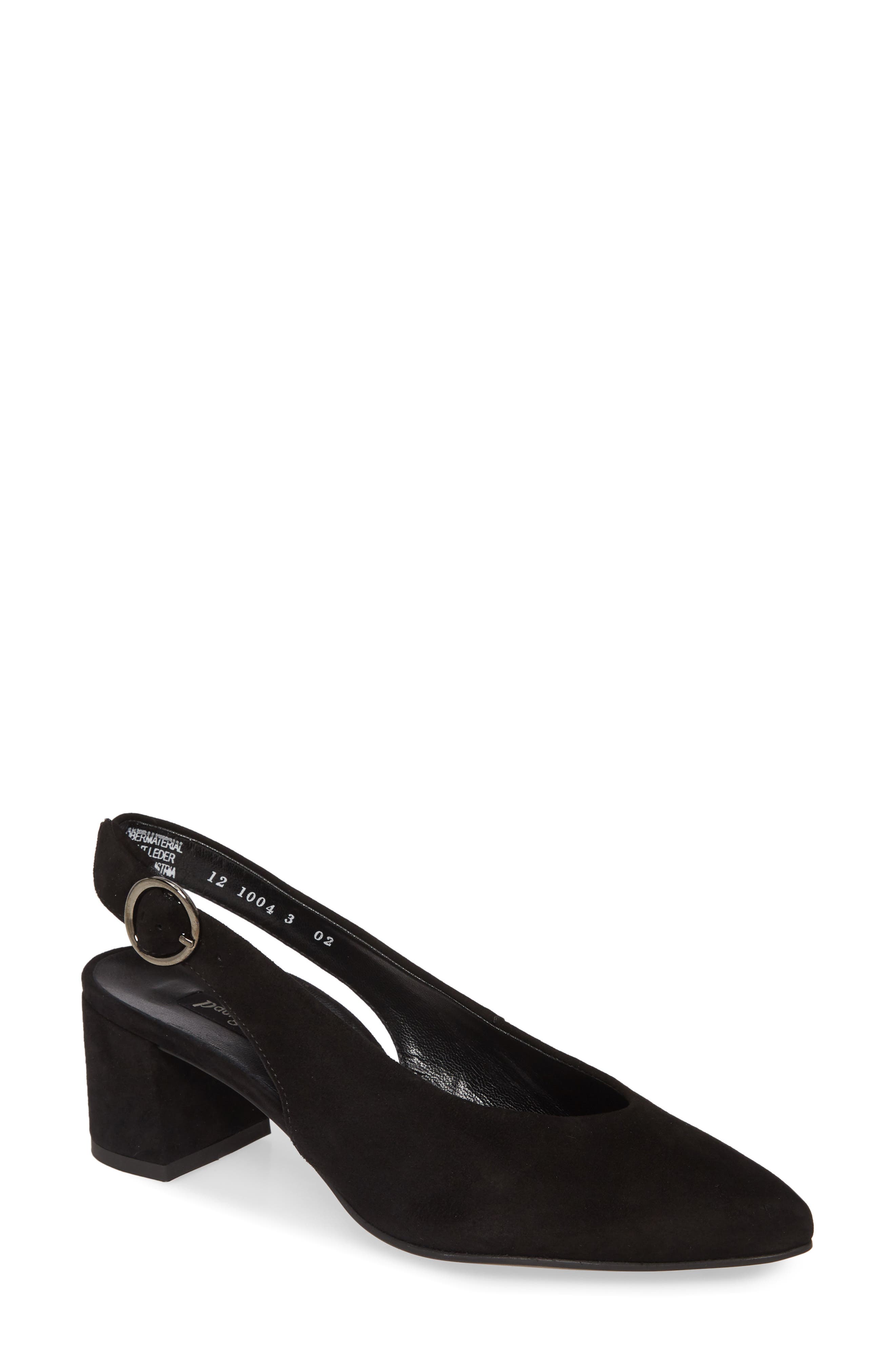 Paul Green Brittany Pointed Toe Slingback Pump, Main, color, 