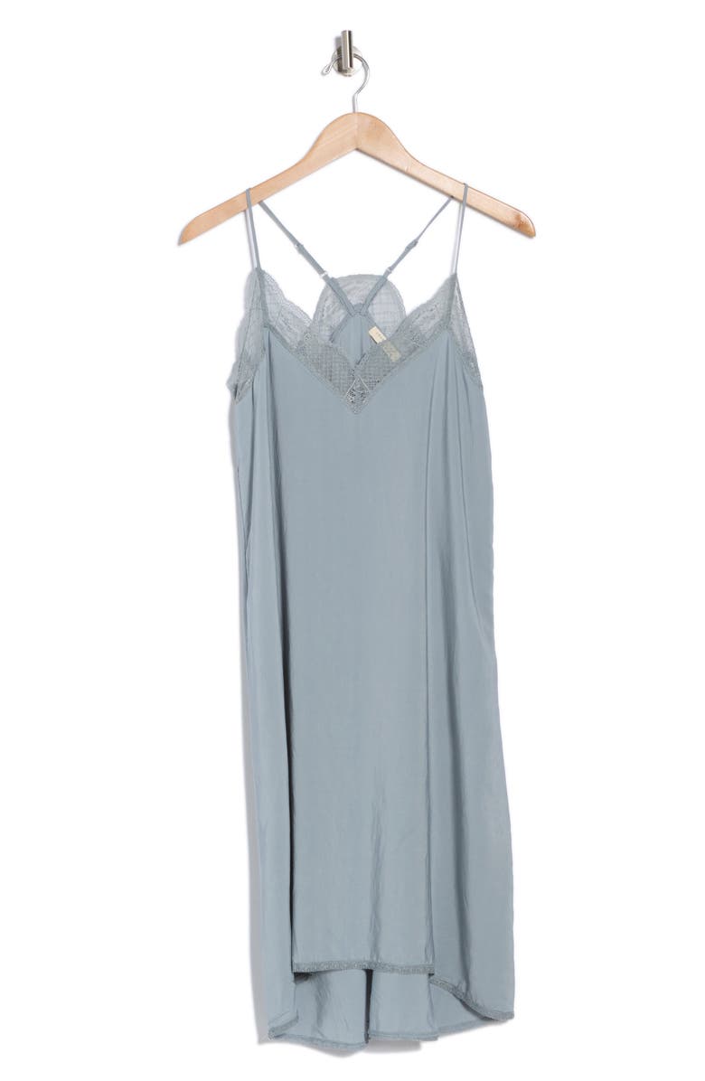 Lovestitch Slip Dress, Alternate, color, Dusty Blue