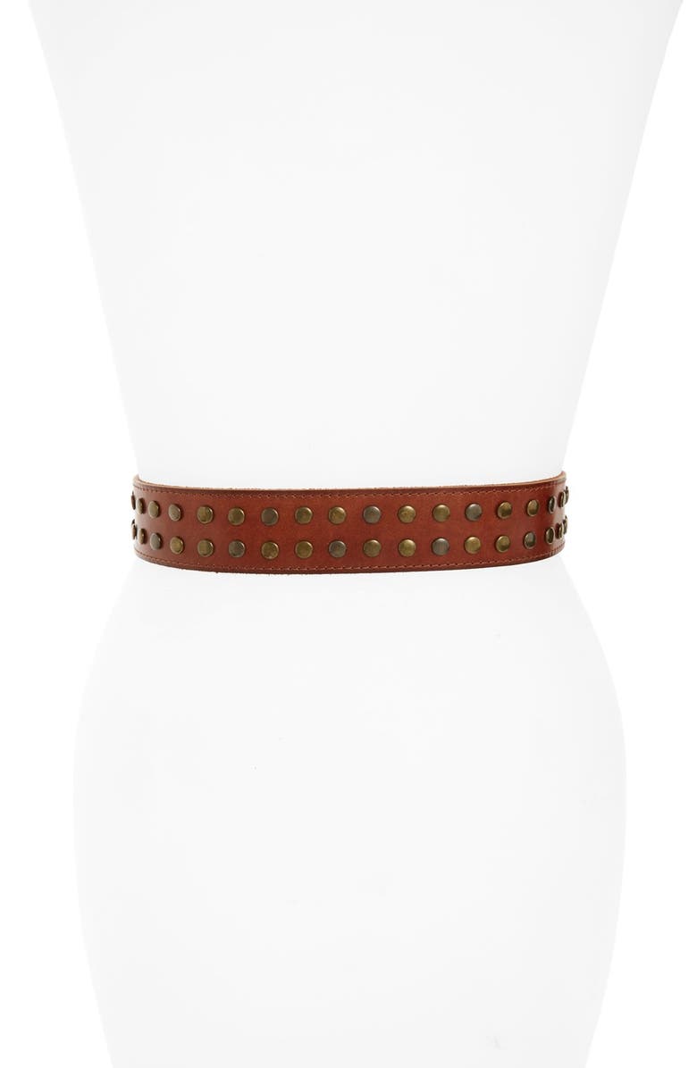 Treasure & Bond Treasure&Bond Studded Leather Belt, Alternate, color,