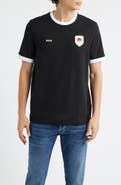 BOSS Lux Stretch Cotton Graphic T-Shirt