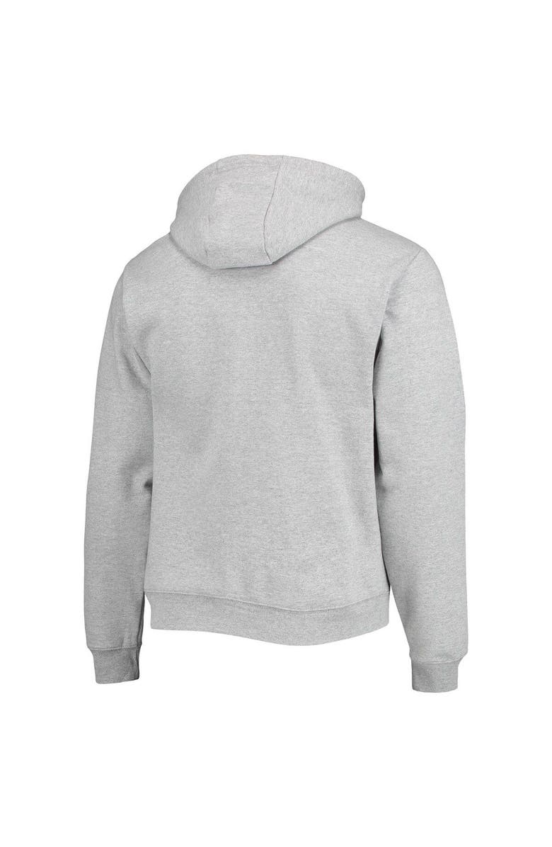 LEAGUE COLLEGIATE WEAR Men's League Collegiate Wear Heathered Gray Texas A&M Aggies Seal Neuvo Essential Fleece Pullover Hoodie, Alternate, color, Heather Gray