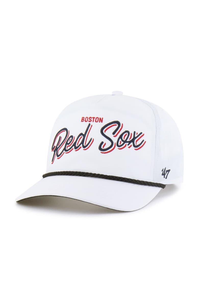 '47 Men's '47 White Boston Red Sox Brrr Fairway Hitch Adjustable Hat, Main, color, White