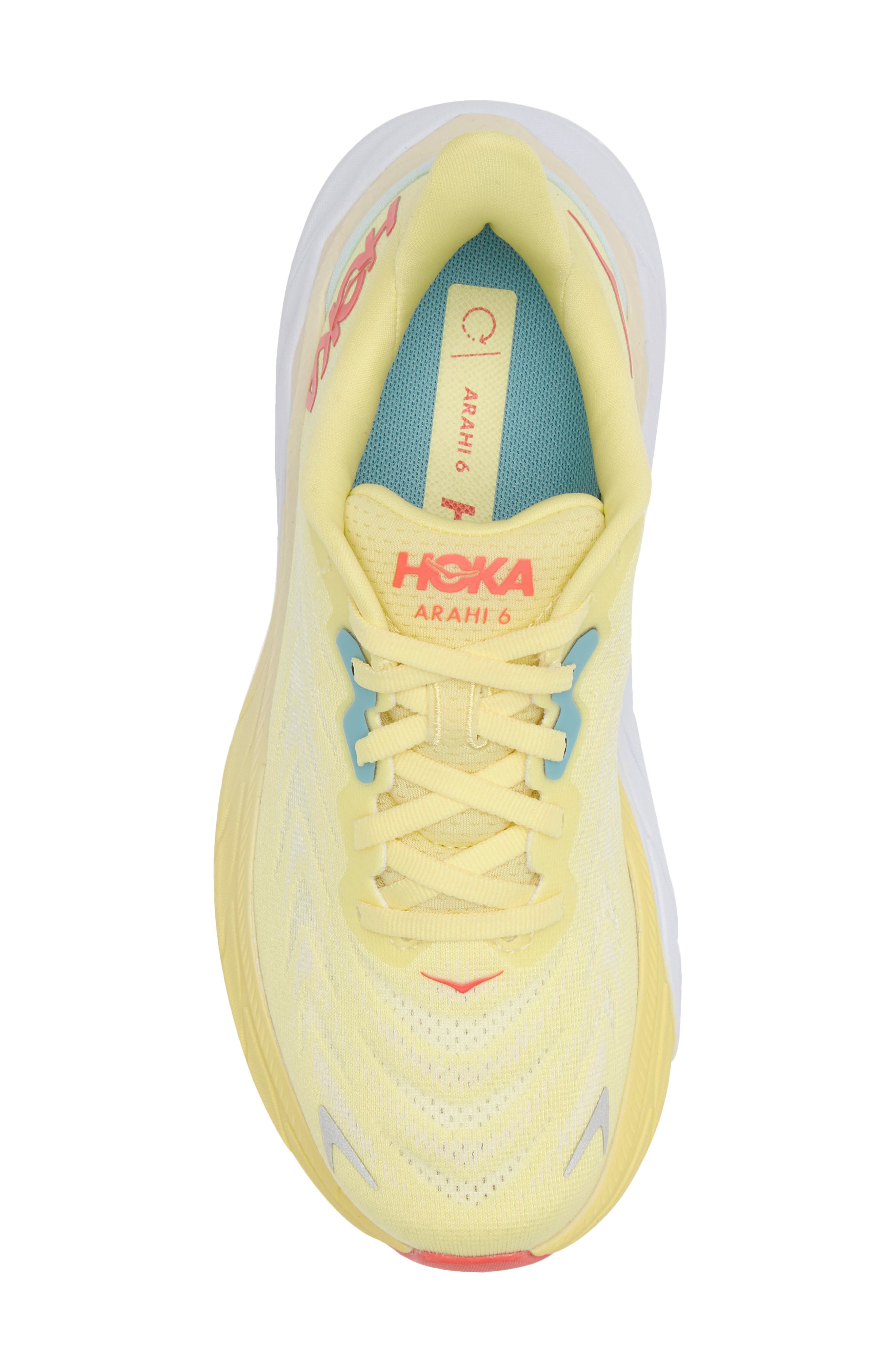Arahi 6 Running Shoe, Alternate, color, YELLOW PEAR / SWEET CORN