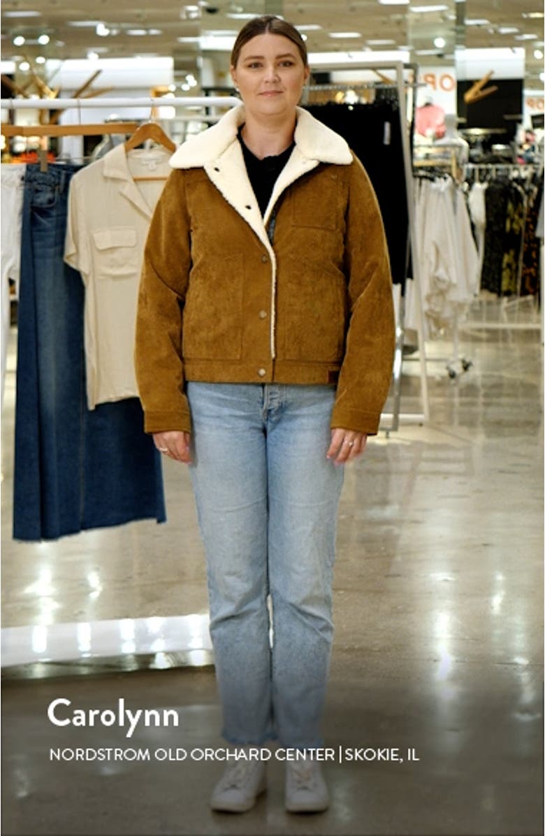 Wind River Corduroy Trucker Jacket with Removable High Pile Fleece Collar, sales video thumbnail