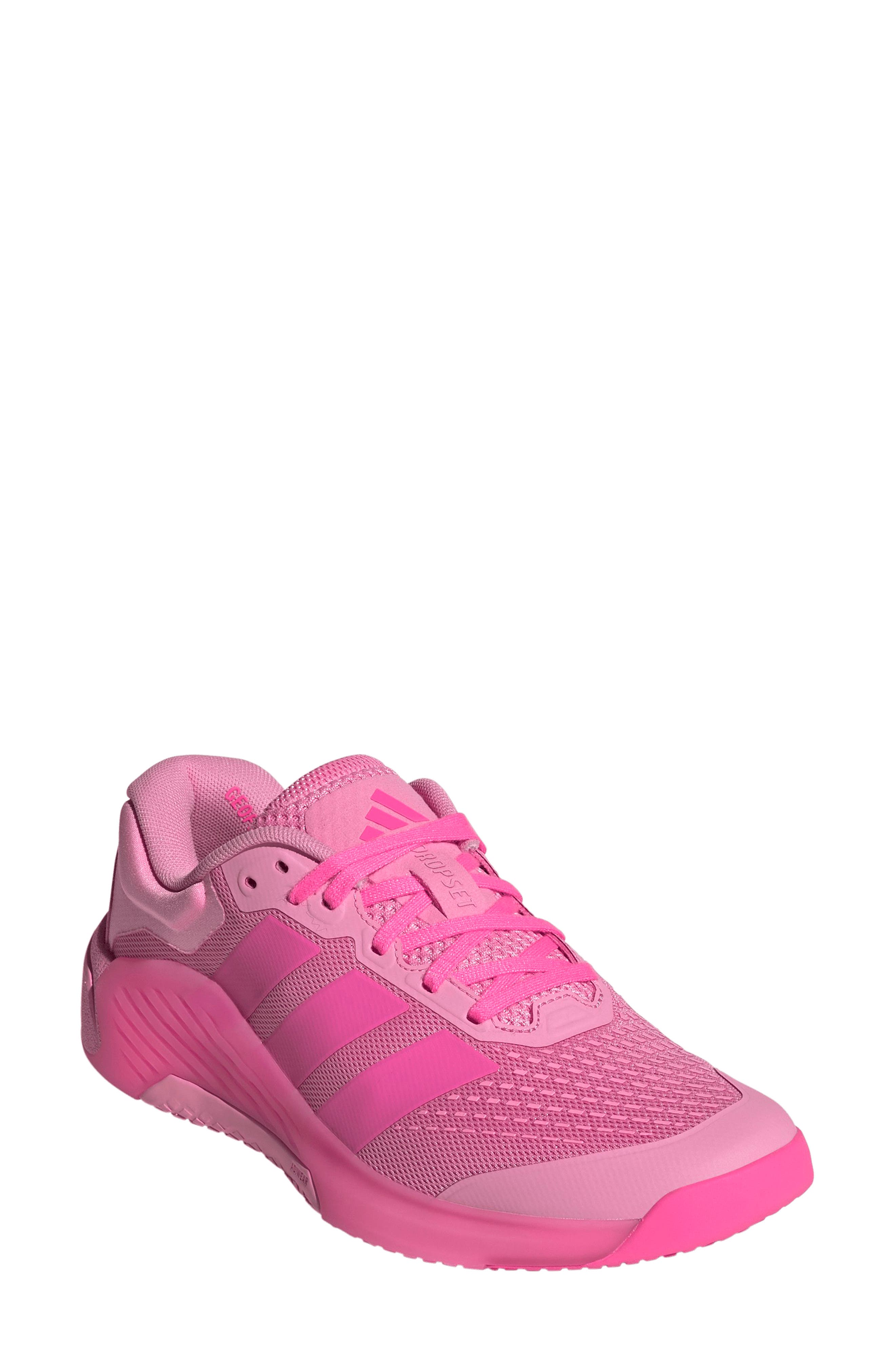adidas Dropset 4 Power Trainer Sneaker, Main, color, Bliss Pink/ Lucid Pink