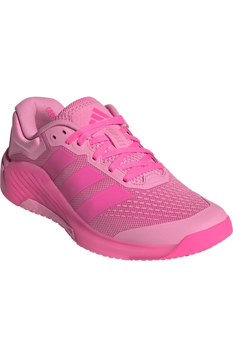 adidas Dropset 4 Power Trainer Sneaker, Main, color, Bliss Pink/ Lucid Pink