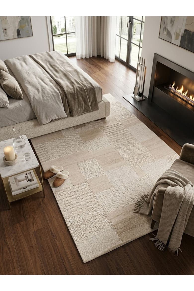 Minerva Wool Rug, Alternate, color, Beige