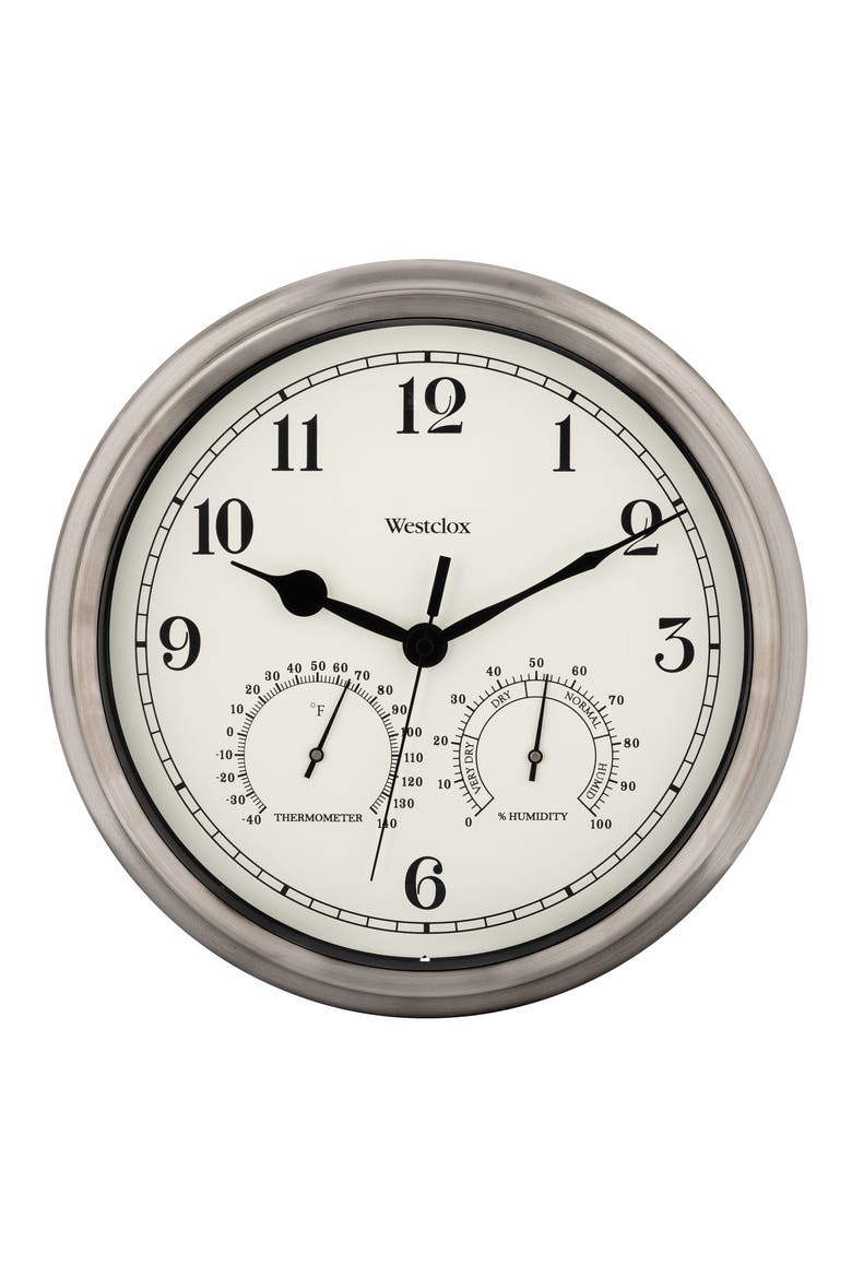 Wall Clock, Main, color, SILVER