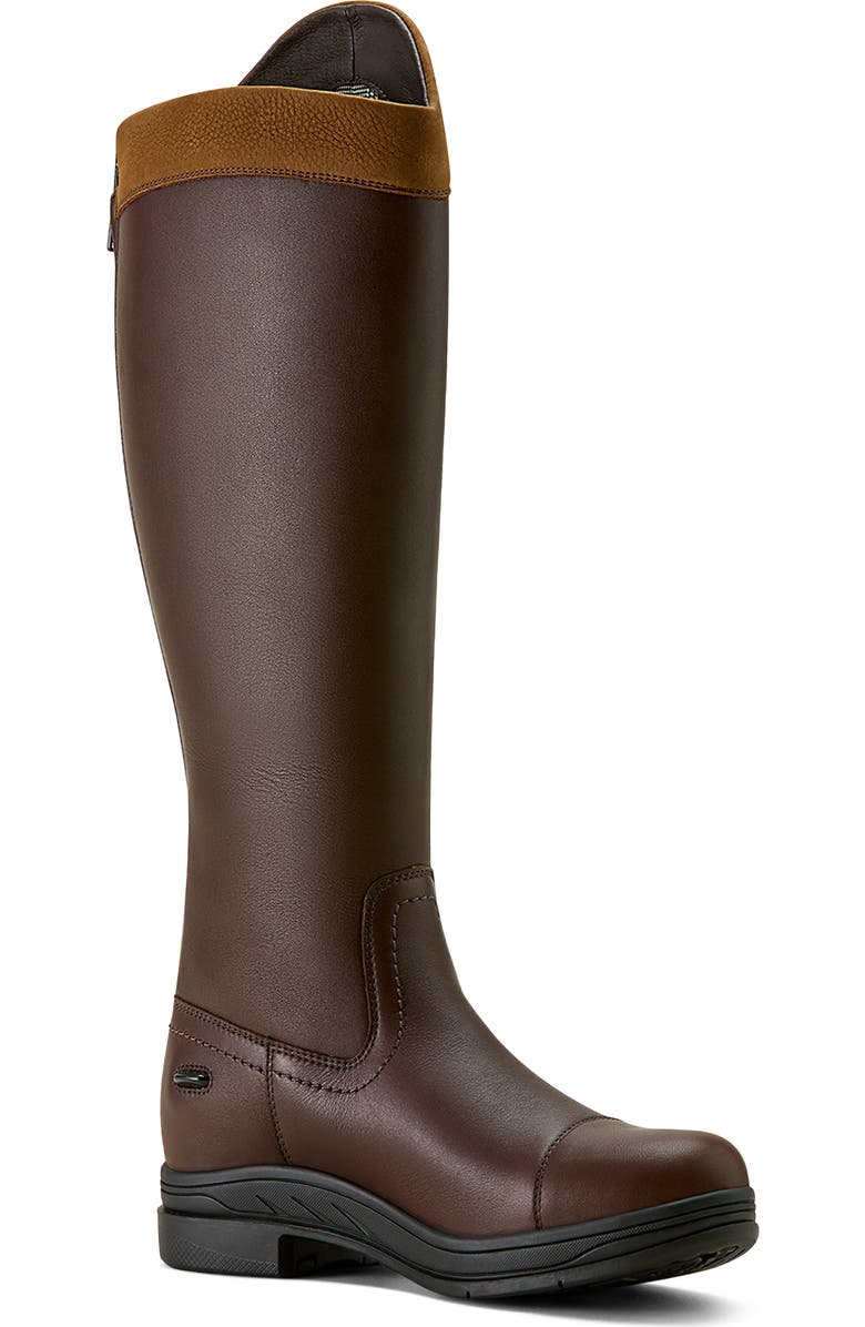 Ariat Stamford Waterproof Riding Boot, Main, color, Royal Chocolate