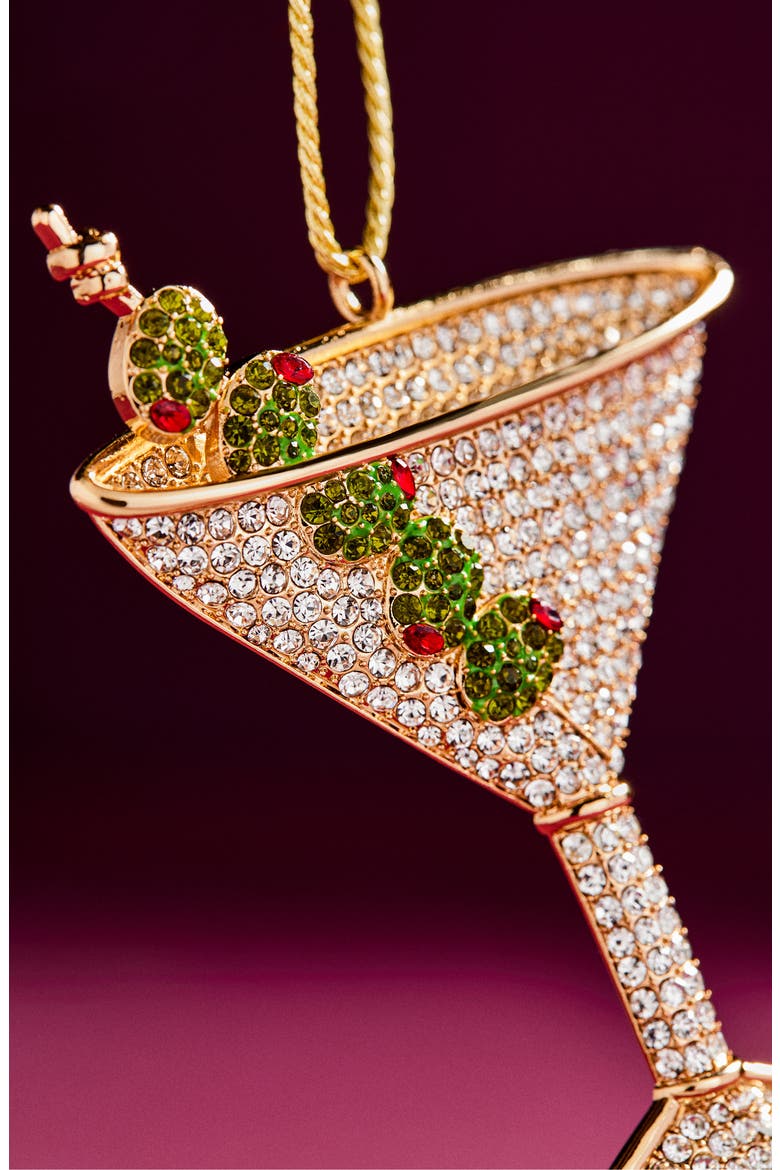 Pitted & Poured Ornament, Alternate, color, CLEAR