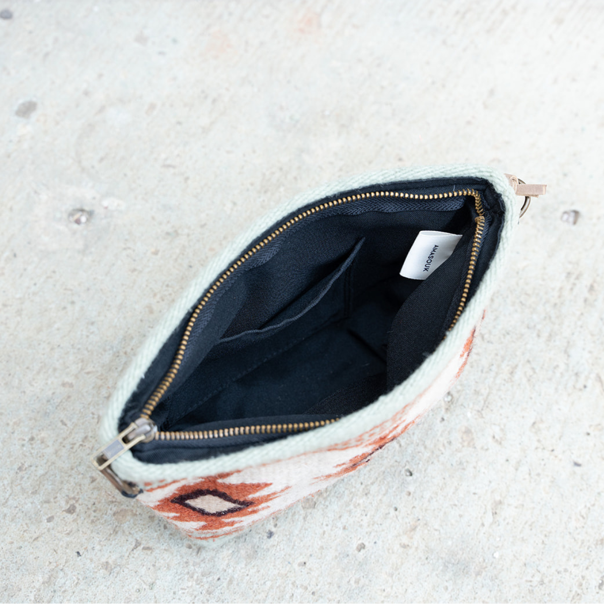 Amasouk Primavera Pouch, Alternate, color, Red